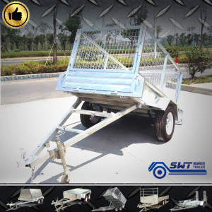High Efficiency Galvanized Box Trailer for 40FT Container