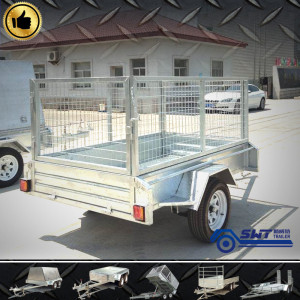 Equipment Trailer Slider Container Trailer Checker Plate