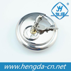 70mm Round Stainless Steel Disc Padlock (YH1256)