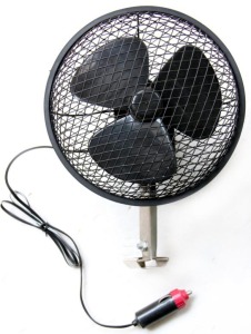 6′′oscillating Mesh Spray Plastic Car Fan (WIN-107)