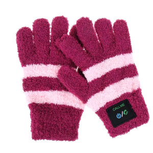Winter Warm Rechargeable Touch Screen Wireless Bluetooth Gloves for Mobile Phones